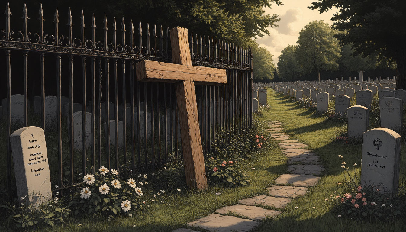 Как поступить с крестом после установки памятника